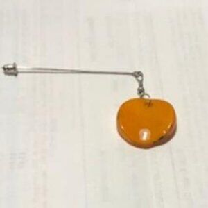 Orange Hijab Stick Pin